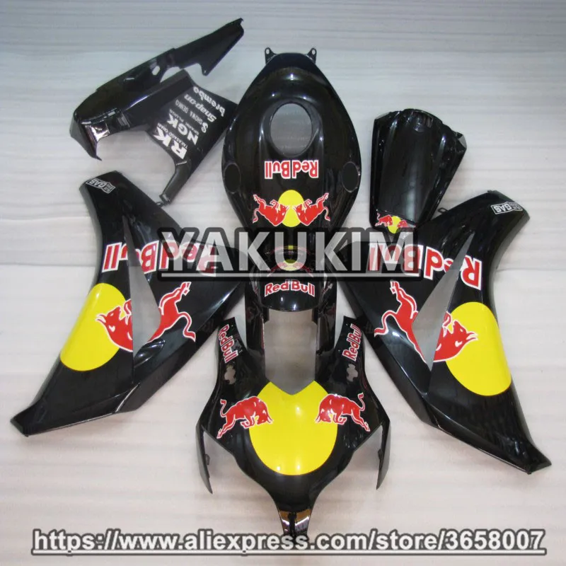 

ABS Plastics Injection Fairing For Honda CBR1000RR 2008 2009 2010 2011 Motocycle Cover CBR 1000RR 2008 2009 2010 2011 Customize