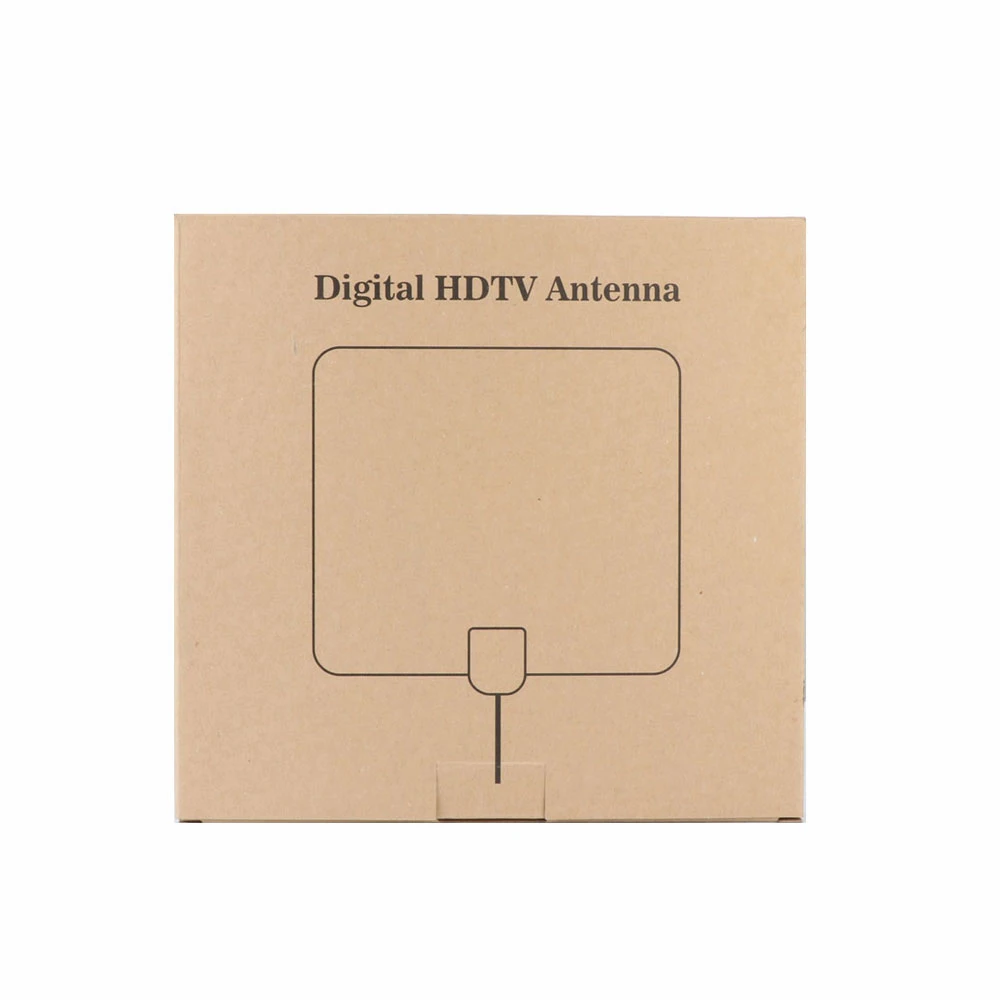 HD ТВ антенна 50 милей диапазон Крытый цифровой ТВ антенна усилитель сигнала HD ТВ/D ТВ F разъем для ТВ