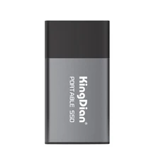 KingDian – disque dur externe SSD P10 Portable, adaptateur USB 3.0 vers type-c, 250 go/500 go, pour ordinateur Portable, téléphone de bureau