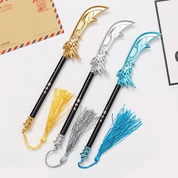 

1pc 0.28mm black ink Creative weapons broadsword gel pen writing pen stationery office school Writing supplies stationery