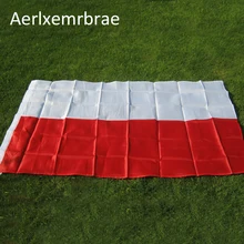 Frete grátis bandeira aerlxemrbrae 90*150cm pendurado bandeira nacional bandeira personalizada polónia