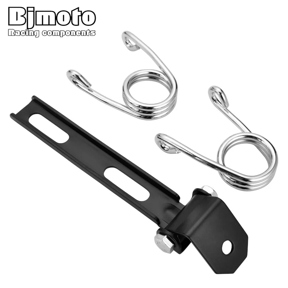 Bjmoto 2.5 "Kit Di Montaggio Staffa A Molla Per Sedile Singolo A Torsione A Forbice Per Sportster Chopper Honda Yamaha Kawasaki Suzuki Seat