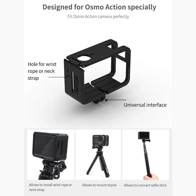 OSMO Action Charging Kit портативное зарядное устройство Hub/Power Bank Grip & ABS защитный чехол для