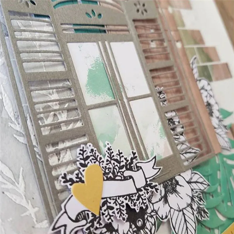 Window Metal Cutting Dies for Scrapbooking New 2019 Crafts Die Cuts