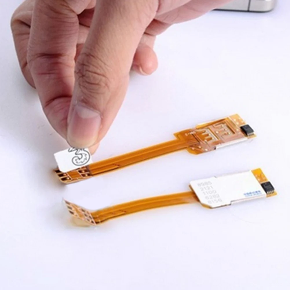 Портативный двойной 2 sim карты адаптер R SIM Nano для 5S| |