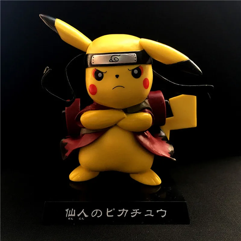 Anime Bande Dessinee Ootutuki Hagoromo Pikachu Cos Uzumaki Naruto Pvc Figure Collection Modele Toy 13 Cm Mini Jaune Cool Garcon Ninja Aliexpress