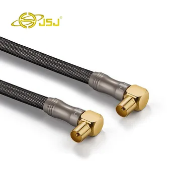 

JSJ TV Signal Cable Fever High Definition Cable Digital Cable Cable TV Closed Line with Connector