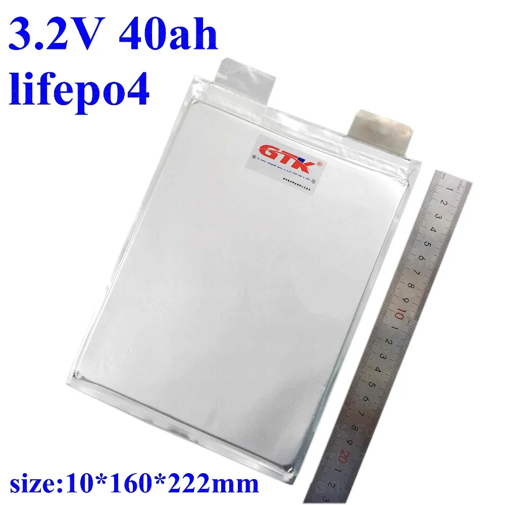 4 шт. GTK 3 2 v 40ah lifepo4 аккумулятор перезаряжаемый литиевый rion для 12v E велосипед Скутер