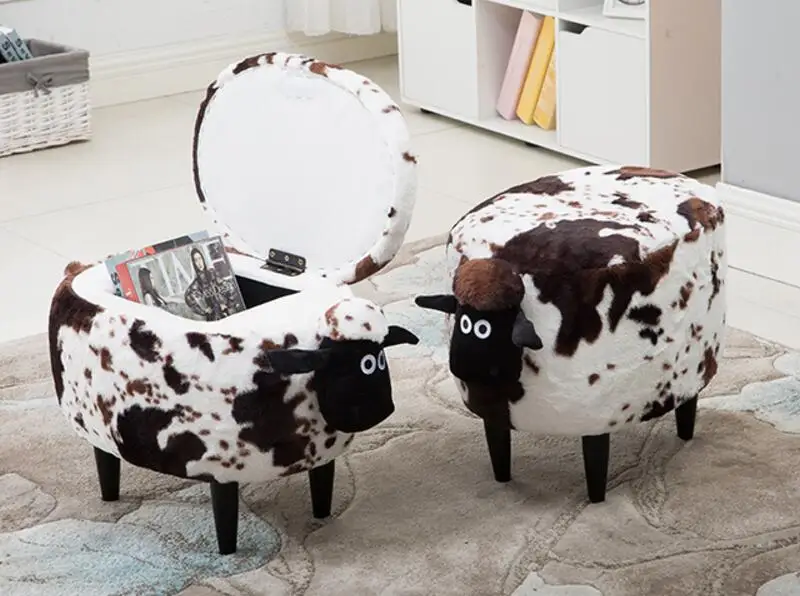 Children Wooden Animal Stool 5