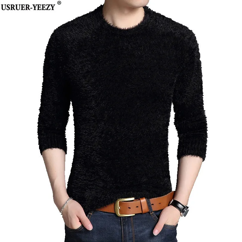 2017 Autumn Winter Pullover Men V Neck Sweater Brand