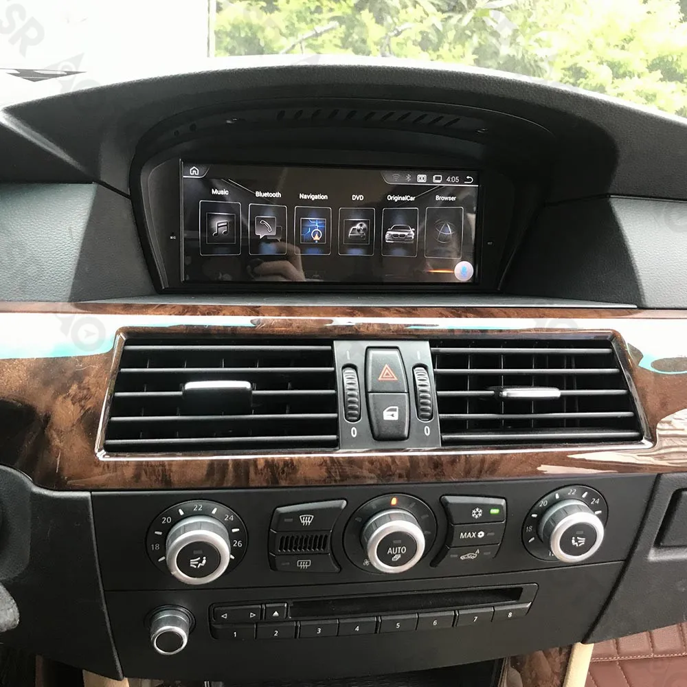 Excellent Aotsr Android 4.4 Car GPS Navigation NO DVD Player Headunit For For BMW 5 Series E60 (2005-2010) 1 Din Radio Multimedia Stereo 0