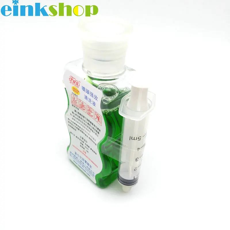 einkshop 1bottle 80ML print head cleaning liquid for Epson/Canon/HP/Brother etc Inkjet Printer