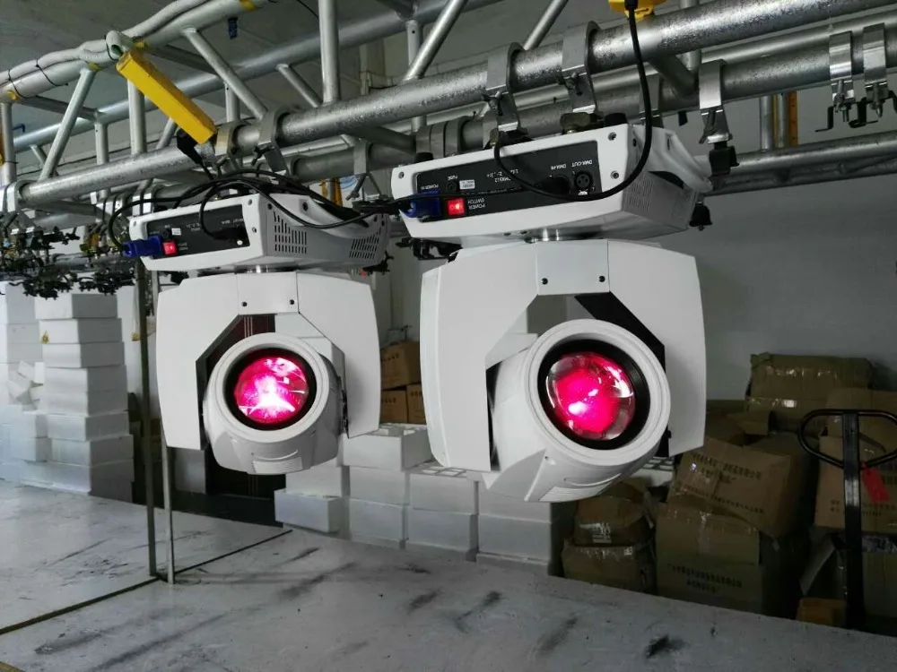 

2pcs/lot white case 230W Sharpy Moving head Beam Light 7r Osram lamp Free shipping