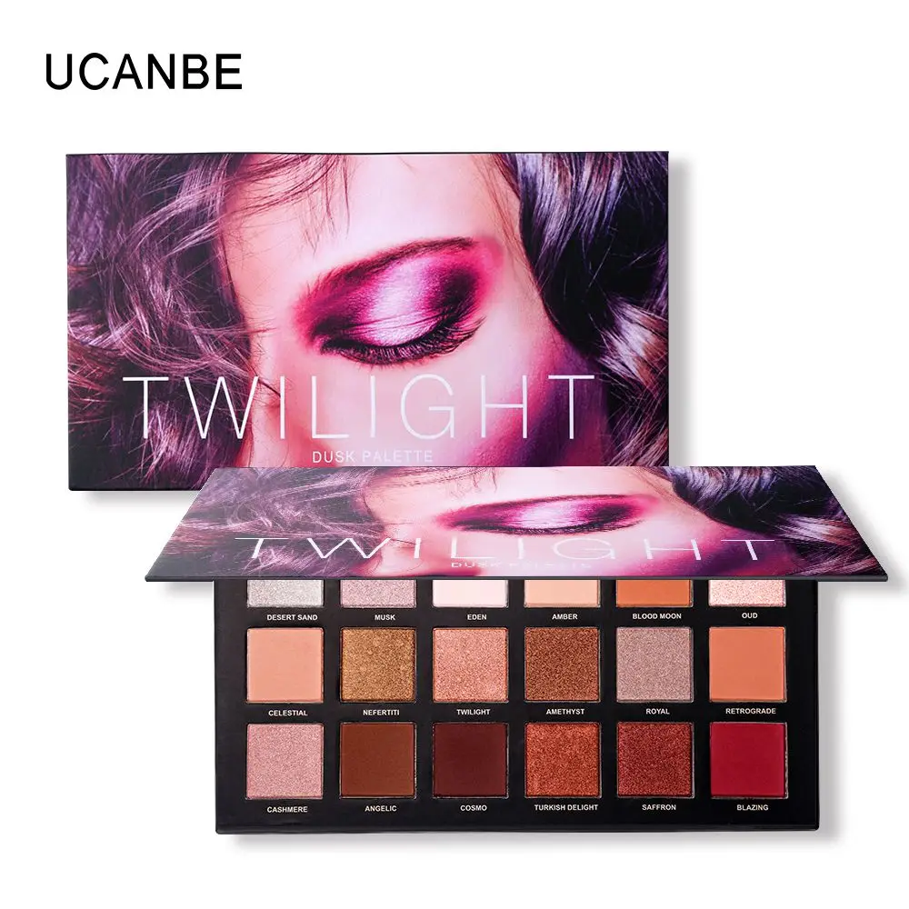 

18 Color Pigmented Glitter Makeup Palette Cosmetics Professional Eyeshadows Matte Easy To Wear Eyeshadow Palette Maquillage Yeux