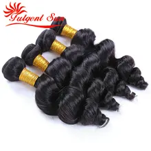6A GRADE Brazilian Loose Wave Hair 4 Pcs 6A Unprocessed Brazilian Virgin Hair Loose Wave Wet And Wavy Virgin Brazilian Hair