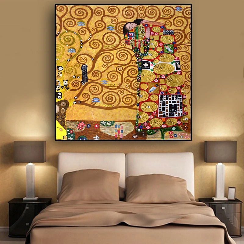 Gustav Klimt the Fulfillment Reproduction