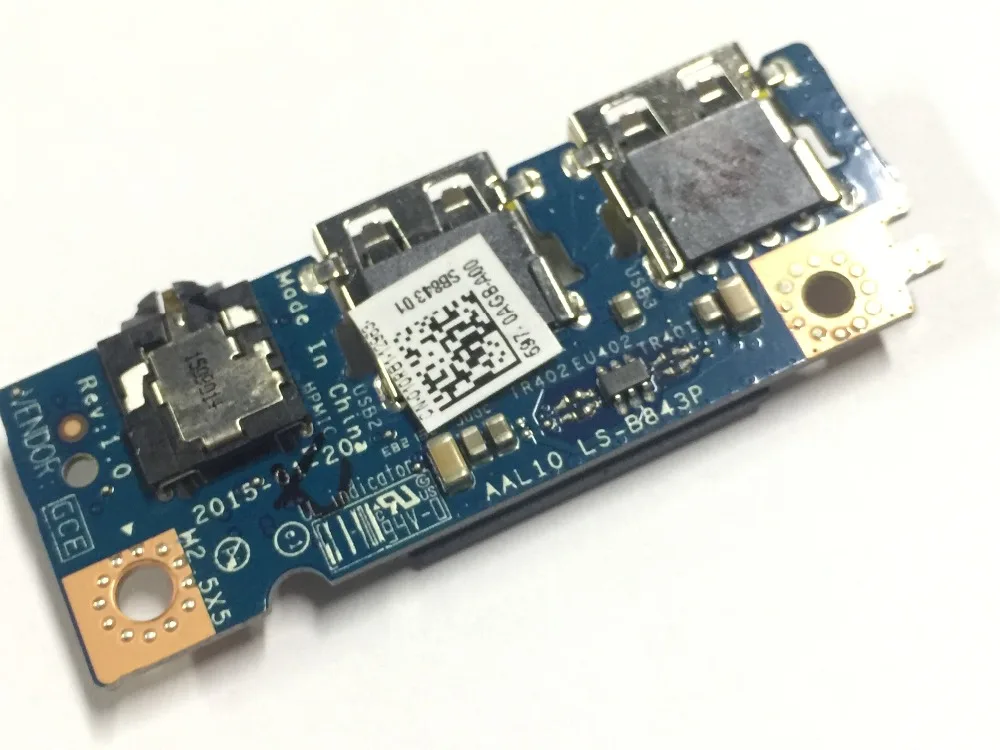 Для Dell 5555 5558 5758 USB аудиоплата с кабелем Φ 010R81 10R81 CN-010R81 100% | Компьютеры и офис