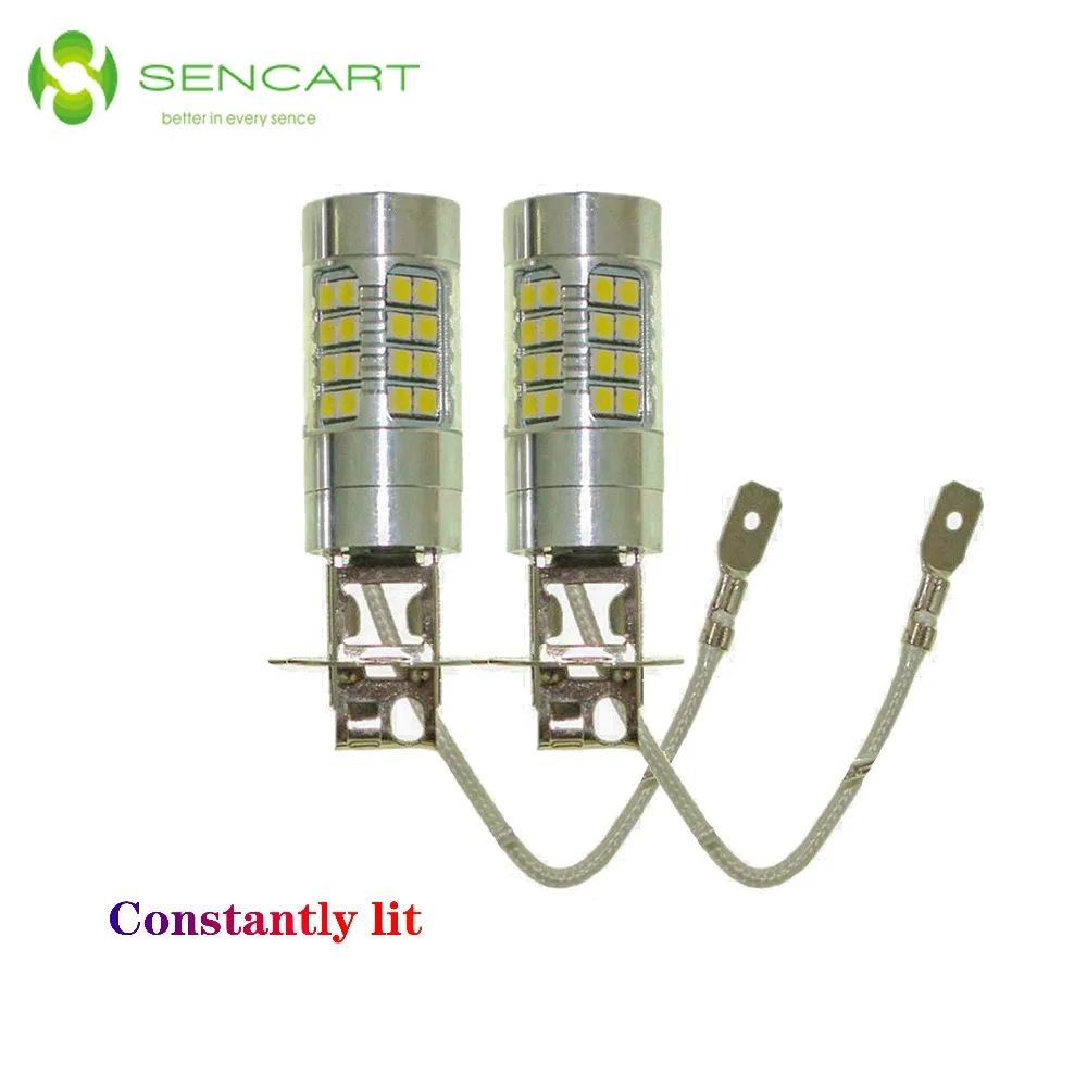 

1PCS H3 PK22S 36SMD 3030 36LED Constantly lit Car fog lights running lights headlights Bulbs DC12V