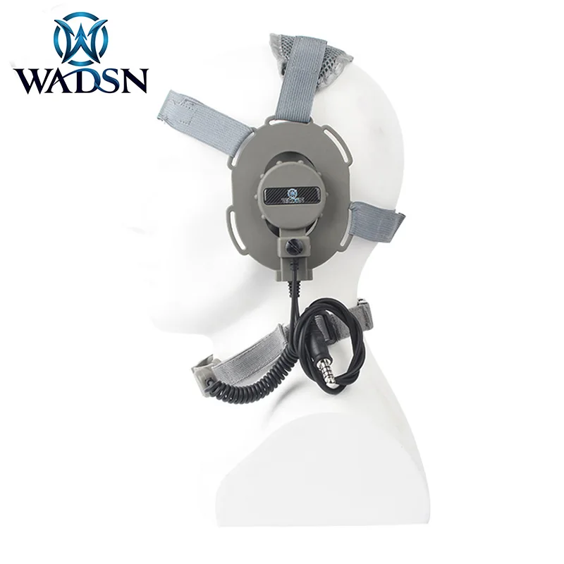 Fone de Ouvido Wadsn Ward Tático Garganta Trigo Bowmen Evo Iii Táticas Condução Óssea Comunicação Wargame Wz070 21 Fones de Ouvido tático & Acessórios