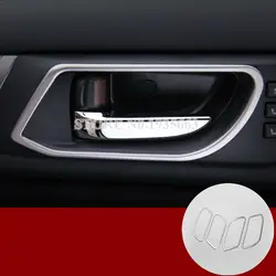 Для Subaru Outback нержавеющей двери автомобиля ручки Bowl накладка 2015-2018 4 шт