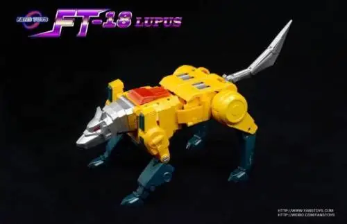 FansToys FT-18 волчанка трансформация вентиляторы игрушки FT18 волчанка G1 MP Новинка
