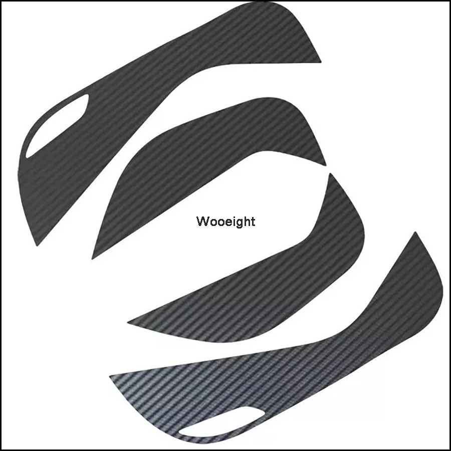 4Pcs Car Styling Anti-kick Pads Carbon Protection Interior Door Sticker Film For Hyundai Tucson (TL) 2015-2017 (2)