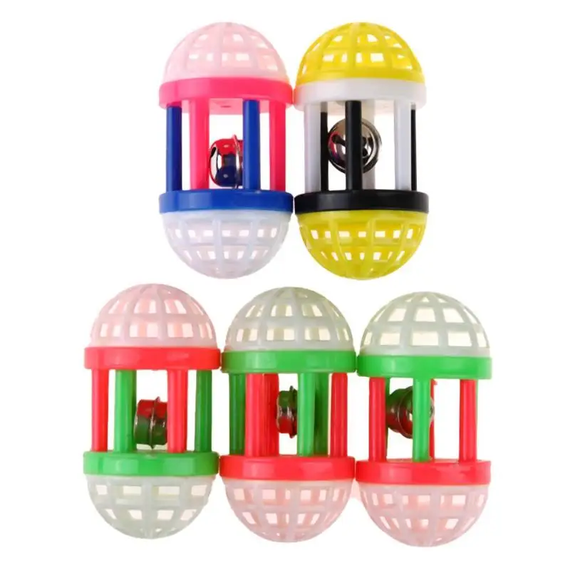 Pet Cat Interactive Toy Funny Six-Column Bell Ball Training Teaser Toys Pet Dog supplies