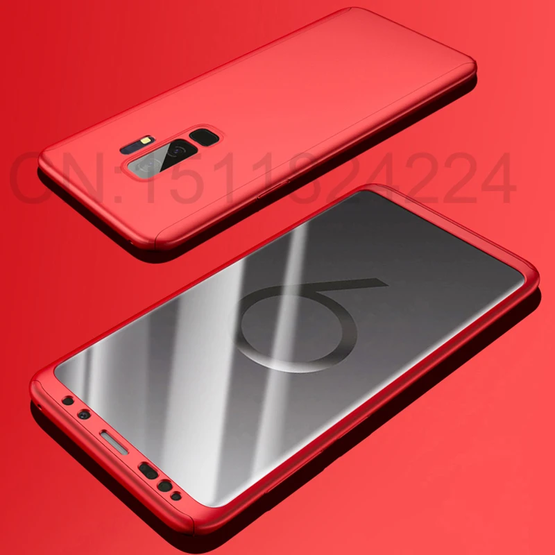 360 Degree Shockproof Case For Samsung Galaxy S9 S8 Plus Note 8 Phone Cover For Samsung S8 S9 S7 Edge Pro A6