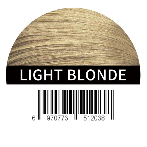 Light blonde Продукты против выпадения волос волосы волокна Спрей волосы Строительство линия волос порошок волокна кератин волос Восстановление порошки волос дополнительные волокна - Цвет: Light blonde