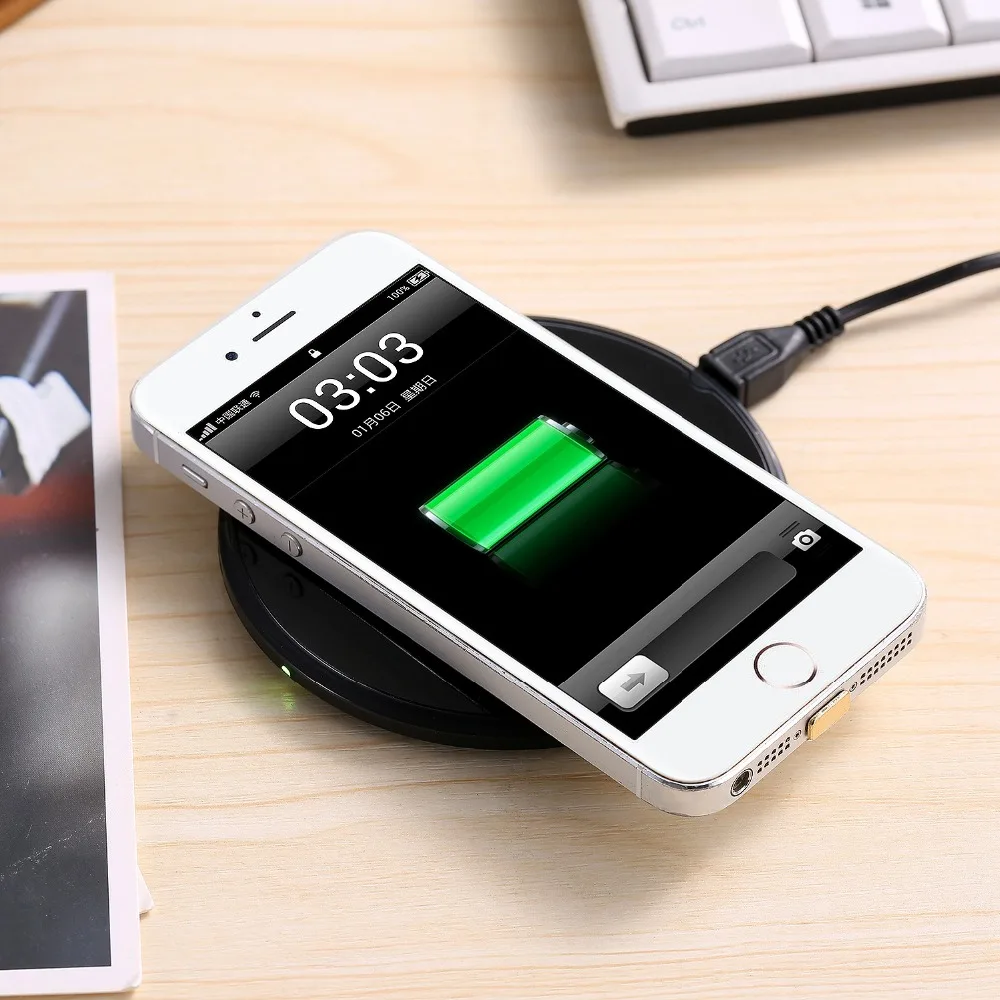 Ultra Thin Mobile Phone Wireless Charger For Samsung And Apple General Ultra Thin Mobile Phone Wireless Charger For Samsung And Apple General