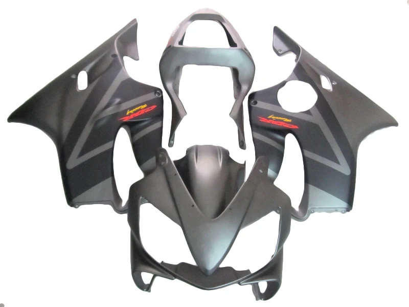 Матовый черный обтекатель комплект для HONDA CBR600 F4i 01 03 02 пользовательские наклейки