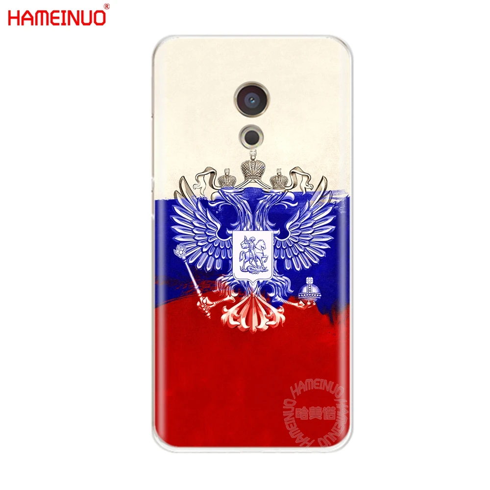 HAMEINUO российский флаг с орлом "чехол для телефона для Meizu M6 M5 M5S M2 M3 M3S MX4 MX5 MX6 PRO 6 5 U10 U20 note plus