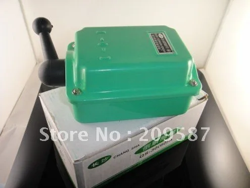 

Forward Stop Reverse Motor Waterproof switch QS-15 QS-30 QS-60 Changeover Switch 380V