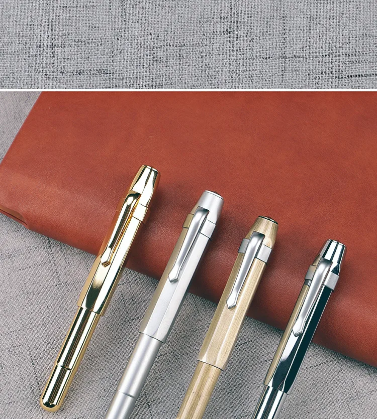 0,5/1,0 мм Высококачественная тонкая перьевая ручка, портативные полностью медные материалы, сменные чернила для письма, ручка для бизнеса, студенческий подарок