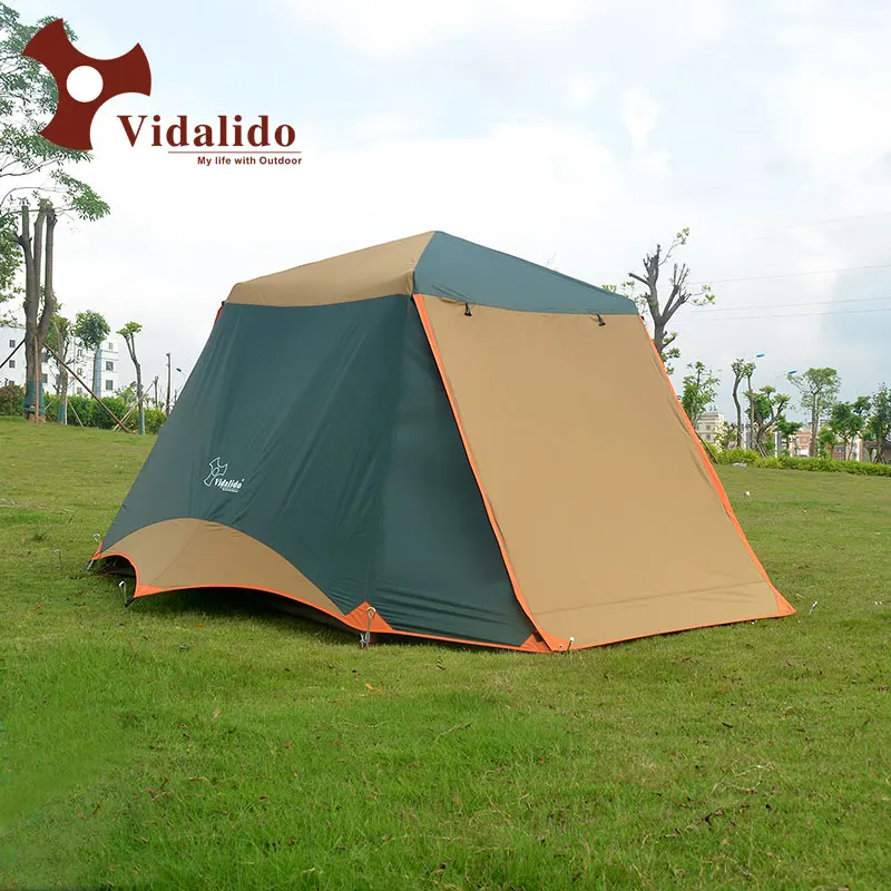 3-4 شخص استخدام التلقائي طبقة مزدوجة للماء يندبروف التخييم خيمة خيمة للشاطئ Barraca الشمس المأوى