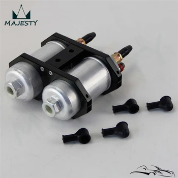 

Universal 044 External Fuel Pump High Flow+Double Mount Bracket Clamp cradle