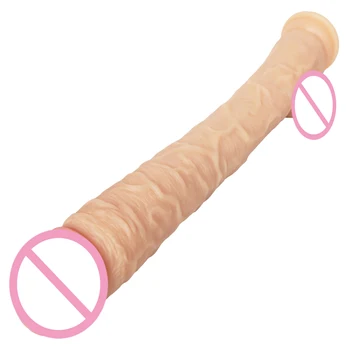 AMABOOM 43*5cm Super long huge dildos for women with suction cup realistic horse dildo super soft thick big dildo penis Sex Toys 5