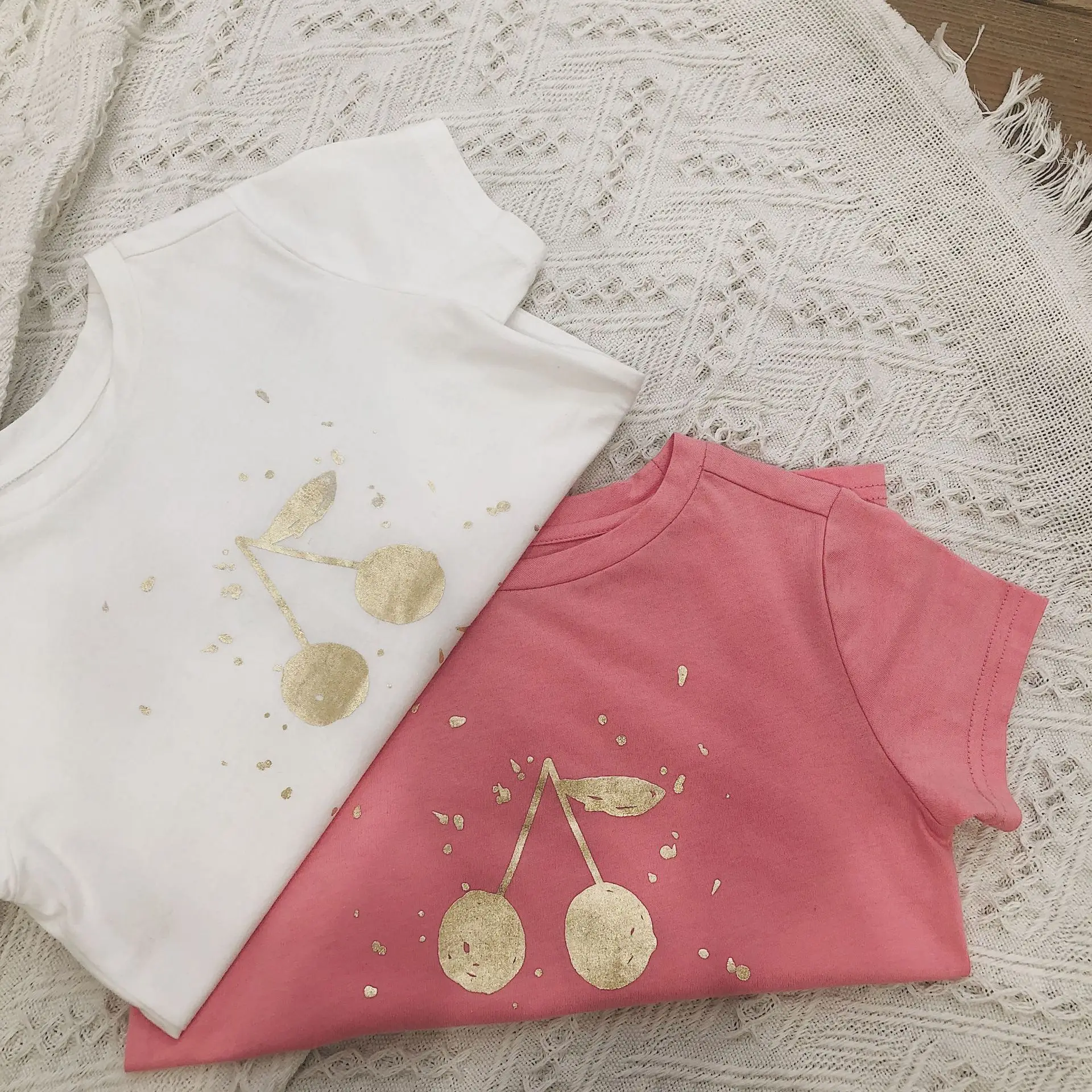 

2019 SPRING SUMMER GIRLS CLOTHES BABY GIRL CLOTHES GIRLS T SHIRTS BOBO CHOSES CHERRY TOPS GIRLS BABY GIRL CLOTHES