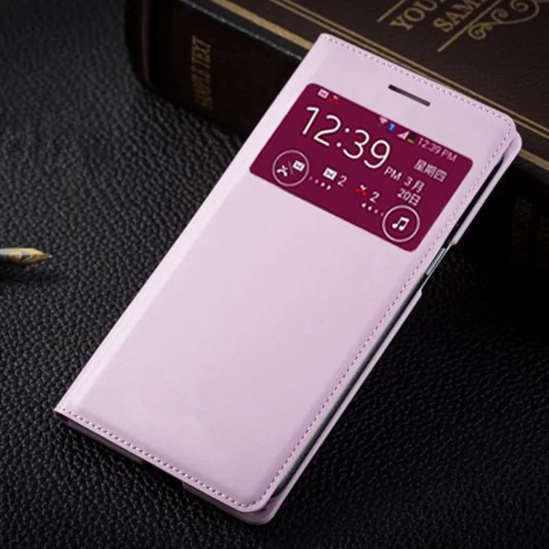 

Slim Smart Touch View Shell Sleep Wake Function Leather Case Flip Cover Phone Bag For Samsung Galaxy Grand 2 G7102 G7106 G7108