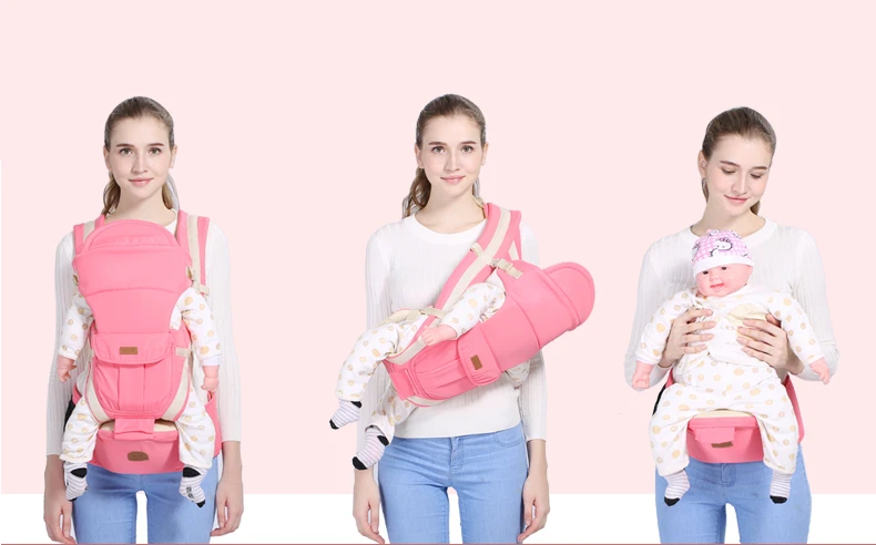 Эргономичный Baby Carrier дышащий Фронтальная для младенцев детский слинг рюкзак кенгуру слинг для новорожденных Для детей отличное качество