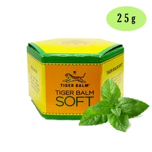 Жёлтый бальзам тигра мягкий для людей для головной боли головокружений, мазь против зуда(25 г