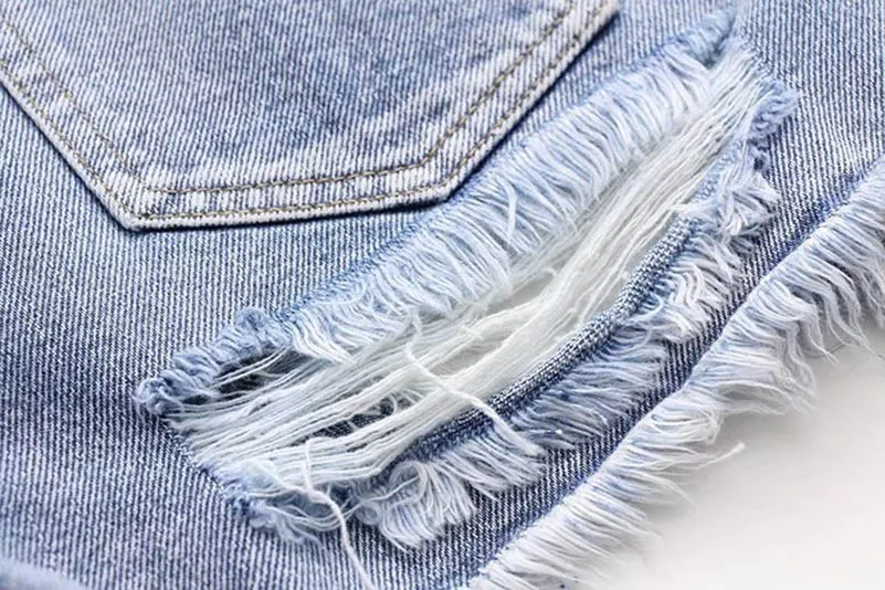 NiceMix Высокое качество джинсовые шорты 2018 лето новые европейские и американские с высокой талией СПЛИТ попка отверстие ковбойские шорты