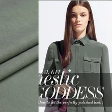 LEO& LIN тяжелый песок хлопок брюки костюм ветровка хлопок имитация шелка одежда тканевые платья, юбки