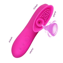 12 Vibrating Nipple Sucker Oral Sucking Dildo Vibrator Clitoris Stimulator Licking Vibrator Adult Masturbator Sex Toys