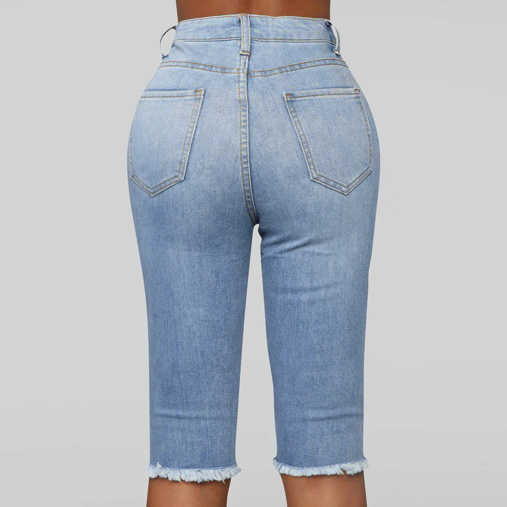 Женские летние короткие джинсы женские джинсовые шорты с карманами женские летние повседневные шорты