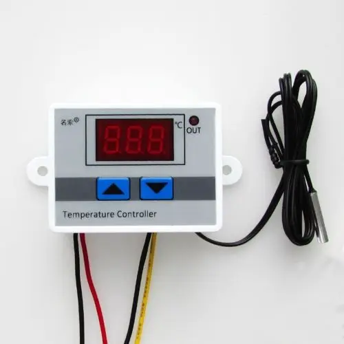 

24V Digital LED Temperature Controller 10A Thermostat Control Switch Probe NEW