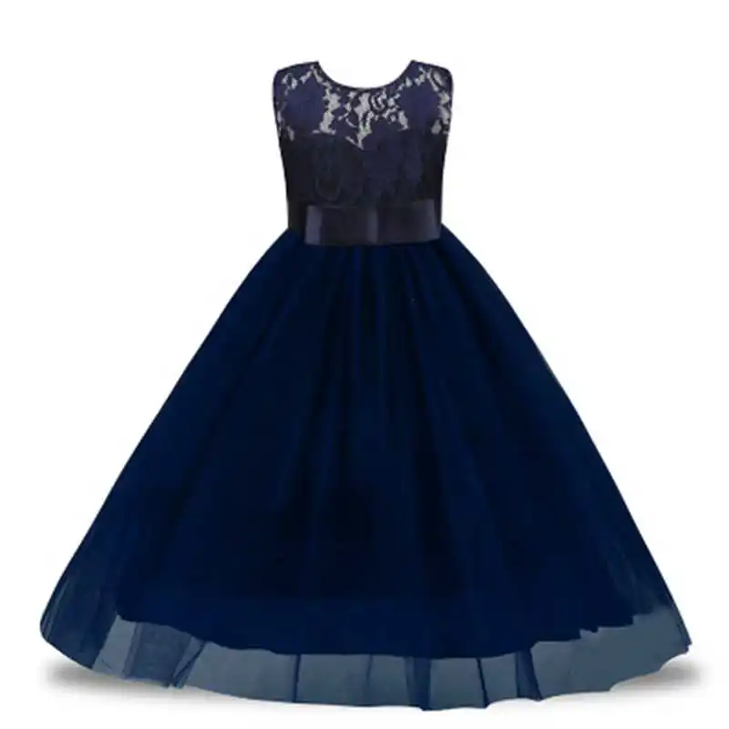 New Little Princess Lace Dress For Girl Clothes Children Party Dresses Teenager Evening Wear Prom Wedding 5-14Year | Детская одежда и