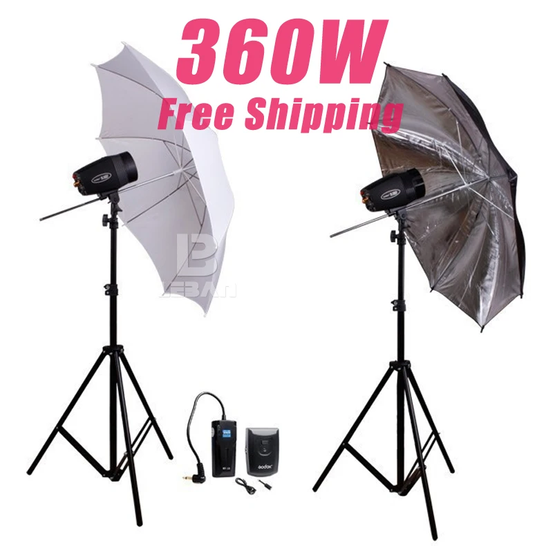 Buy Godox 360W Godox K 180A Studio Flash Lighting kit