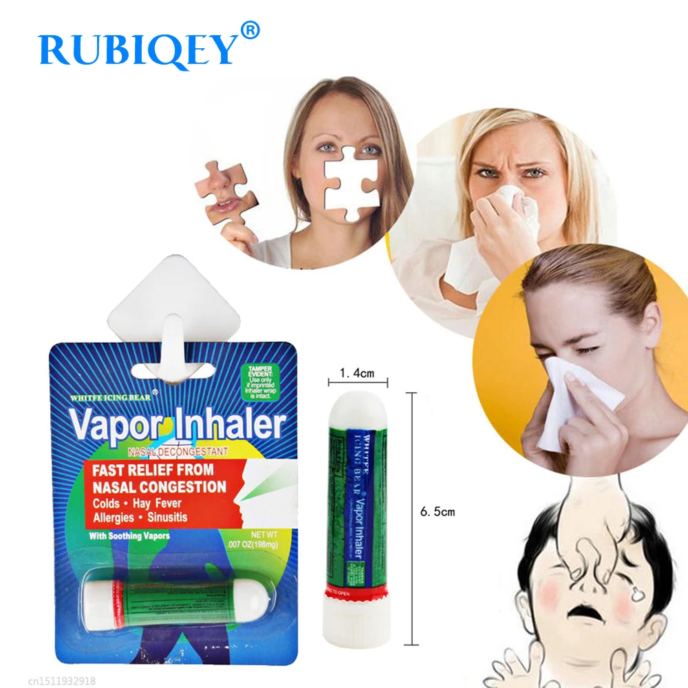 

1PC Nasal Inhaler Poy Sian Mark 2 Ii Better Breathe Fast Relief From Nasal Congestion Colds / Hay Fever Allergies / Sinusitis