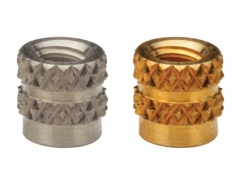 

3000pcs ITC-632/832/024/032 Molded-in Threaded Inserts Thru-Threaded-Unified Stainless Steel PEM Knurled Nuts Factory Wholesale